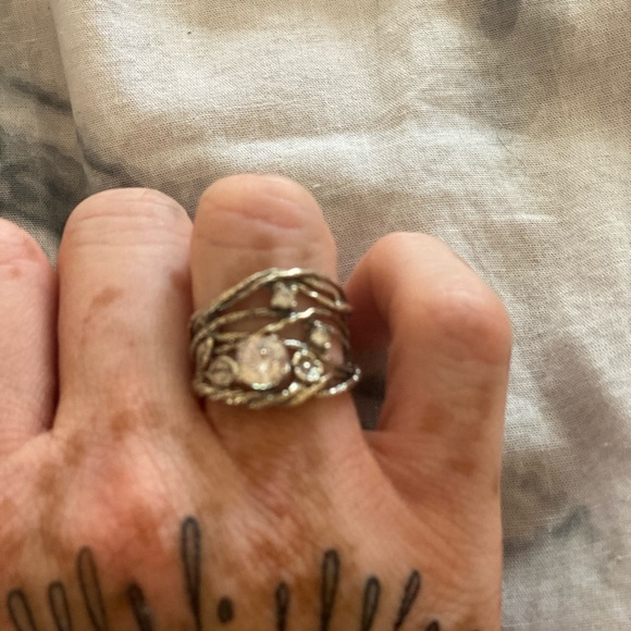 Silver ring - Picture 4 of 8